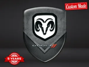 Dodge Harzfolie Individuelle Qualität Schlanke Fahrzeugetiketten